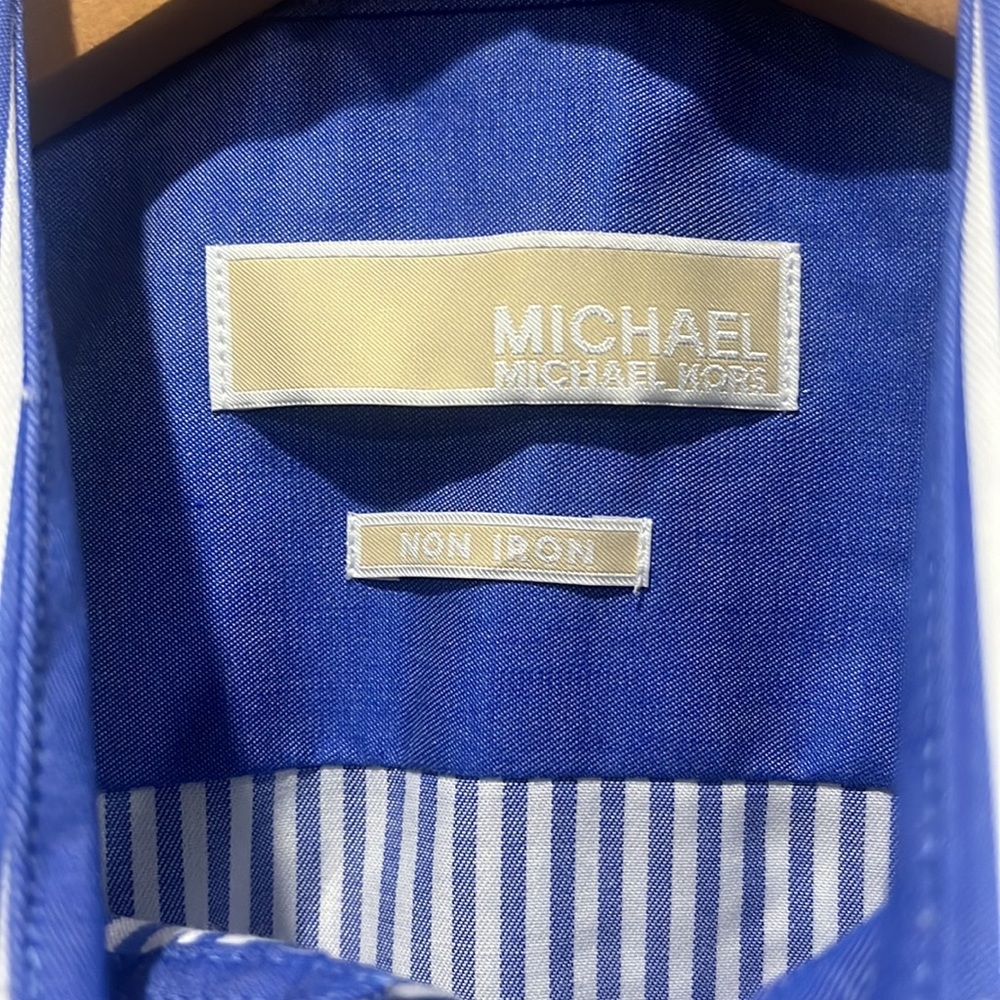 🆕Striped non iron Michael kors shirt - Picture 4 of 5
